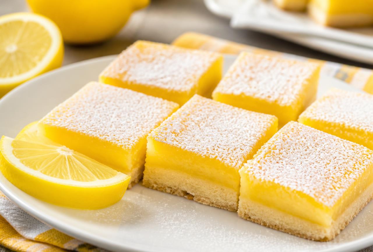 Jesus Wants Me for a Sunbeam Lemon Bars